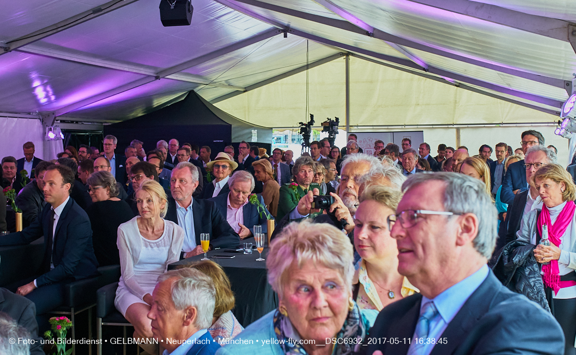 11. Mai 2017 - Grundsteinlegung für die LOGE und dem Kulturquadrat in Neuperlach